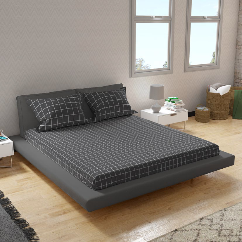 نیم‌ست روتختی طرح چهارخانه | کالای سفارشی