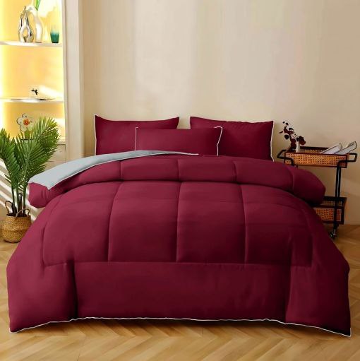 روتختی ساده رنگ زرشکی طوسی | کالای سفارشی