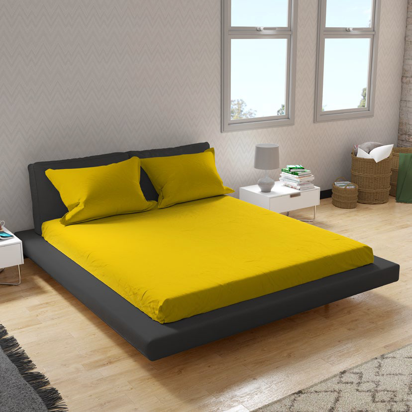 نیم‌ست روتختی رنگ زرد | کالای سفارشی