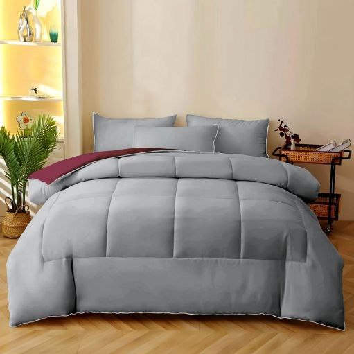 روتختی ساده رنگ طوسی زرشکی | کالای سفارشی