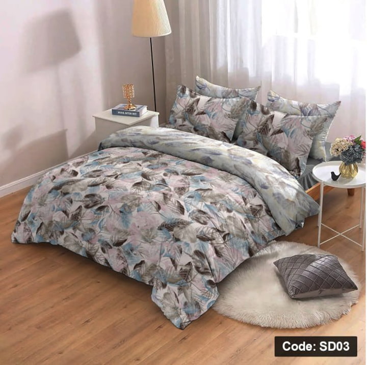 روتختی طرح دار مدل برگ- دو رو | کالای سفارشی